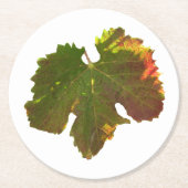 Onderzetter - Groen leder van druiven (Voorkant)