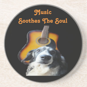 Onderzetter Guitar Dog