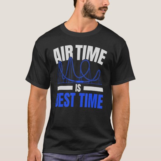 Onderzetter Haar het Rollercoas van het Onderzette T-shirt (Voorkant)