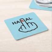 Onderzetter Halal Flip (Schuin)