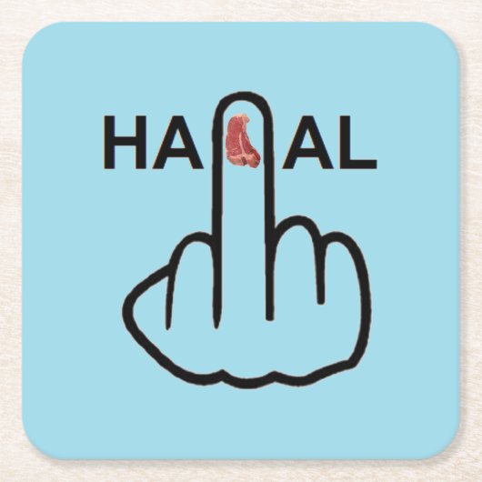 Onderzetter Halal Flip (Voorkant)