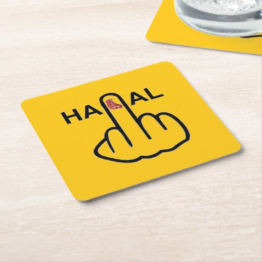 Onderzetter Halal Flip (Schuin)