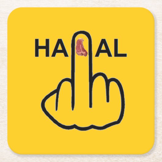 Onderzetter Halal Flip (Voorkant)