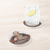 Onderzetter Happy Friar Monk Tasting Abbey-achtig (Zijkant)