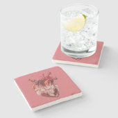 Onderzetter hartsteen (Zijkant)