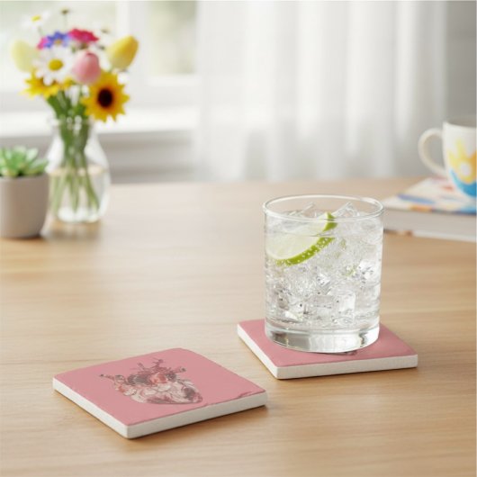 Onderzetter hartsteen