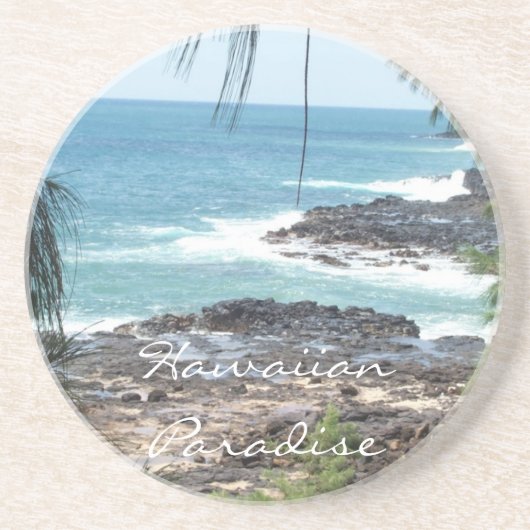 Onderzetter Hawaiian Paradise (Voorkant)