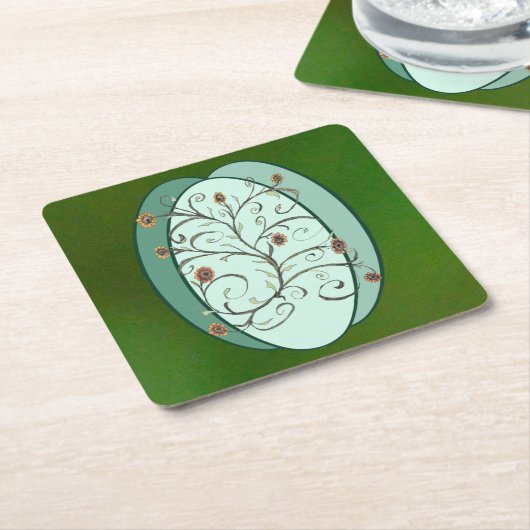 Onderzetter herfstpapier (Schuin)