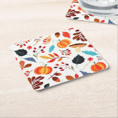 Onderzetter herfstpatroon (Schuin)