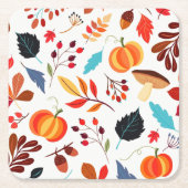 Onderzetter herfstpatroon (Voorkant)
