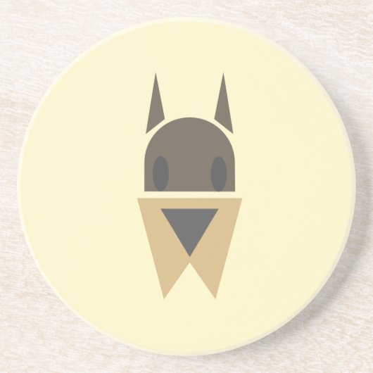 onderzetter hondenkop (Voorkant)