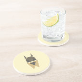 onderzetter hondenkop (Zijkant)