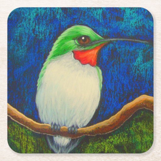 ONDERZETTER HUMMINGBIRD PAPIER (Voorkant)