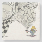 Onderzetter in de morgen (Voorkant)