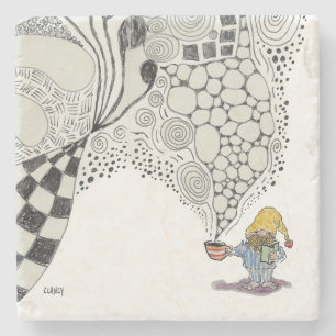 Onderzetter in de morgen