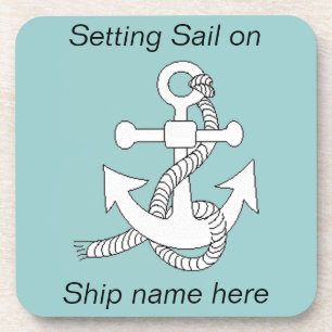 Onderzetter instellen - Verzendanker