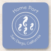 Onderzetter instellen - Zeeen thuispoort, wit op b (Voorkant)