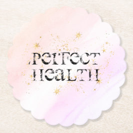 *~* ONDERZETTER INTENTIE - PERFECT HEALTH Onderzet