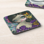 onderzetter "Iris Enchantment" (Linkerzijde)