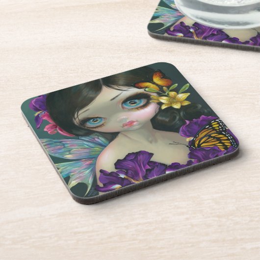 onderzetter "Iris Enchantment" (Linkerzijde)