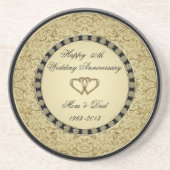 Onderzetter Jubileum voor gouden weddenschappen (Voorkant)