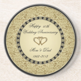 Onderzetter Jubileum voor gouden weddenschappen