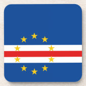 Onderzetter Kaapverdië-vlag (Voorkant)
