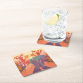 Onderzetter Kariba Wildlife Corridor Square Paper (Insitu)