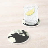 onderzetter 'Kat in venster' (Zijkant)