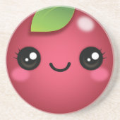 Onderzetter Kawaii Cranberry (Voorkant)