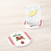 Onderzetter kersen (Zijkant)