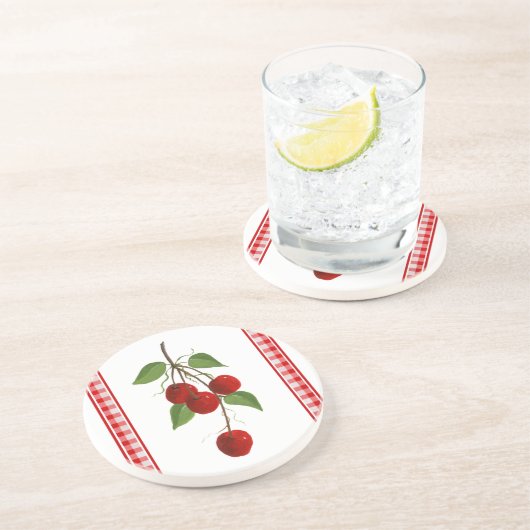 Onderzetter kersen (Zijkant)