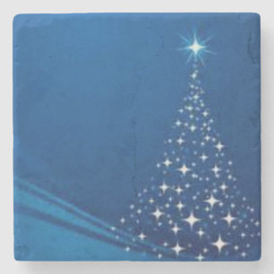 Onderzetter kerst met marmer Stone