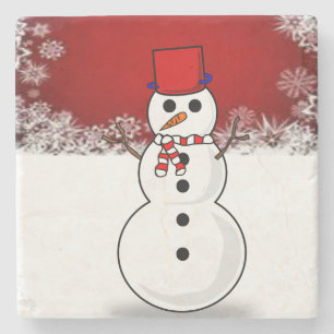 Onderzetter kerst met marmer Stone