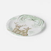 Onderzetter kerstDrink Papieren Bordje (Gekanteld)