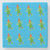 Onderzetter kerstmarmer, Elf (Voorkant)