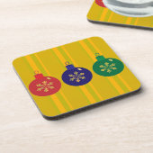 Onderzetter Kerstmis Baubles (Linkerzijde)