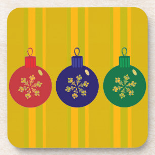 Onderzetter Kerstmis Baubles