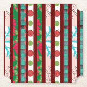 Onderzetter kerstpapier (Voorkant)