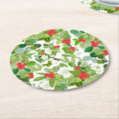 Onderzetter kerstpapier (Gebogen)