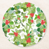 Onderzetter kerstpapier (Voorkant)