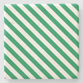 Onderzetter kerststrepen (Voorkant)