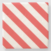 Onderzetter kerststrepen (Voorkant)