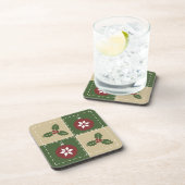Onderzetter kerstvierkant (Rechterzijde)