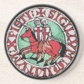 Onderzetter Knachten Templar (Voorkant)