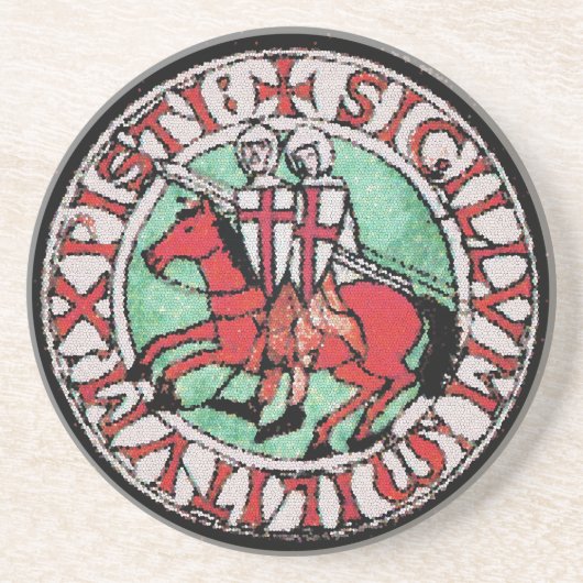 Onderzetter Knachten Templar (Voorkant)