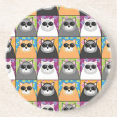 Onderzetter kool kat (Voorkant)