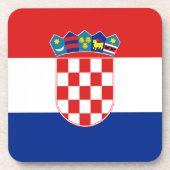 Onderzetter Kroatië-vlag (Voorkant)