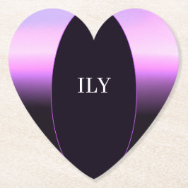 Onderzetter lavender Sunset Paper