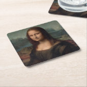 Onderzetter : LEONARDO DA VINCI : MONA LISA (Schuin)